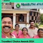 Tripadvisor Travellers' Choice Award 2024 for Prakruthi Ayurveda